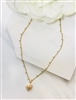 Mirajo Jewelry island pearl necklace on light background