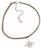 North Star Choker Necklace on white background