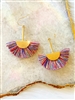 Rainbow Fringe Earring