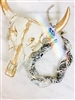 Twisted Bandana necklace on a white background
