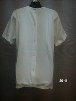 (20-11) Back Snap Short Sleeve Undershirt