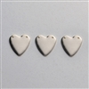 15mm x 15mm Sterling Silver Heart