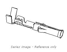 MOLEX 02-09-1119C FEMALE CRIMP PIN .093" 18-22AWG TIN PLATED BRASS
