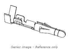 MOLEX 02-09-2103C MALE CRIMP PIN .093" 14-20AWG TIN PLATED  BRASS