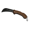 GREENLEE 0652-28 HAWKBILL FOLDING POCKET KNIFE WITH         STAINLESS STEEL BLADE, WOOD HANDLE ** NO 'OLD TIMER' LOGO **