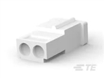 AMP TE 1-480318-0 FEMALE 2 PIN COMMERCIAL MATE-N-LOK        CONNECTOR HOUSING