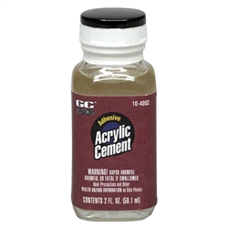 GC 10-4002 ACRYLIC CEMENT ADHESIVE 2 FL.OZ.