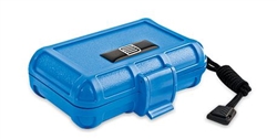 UK 1000BLU S3 BLUE WATERTIGHT CASE (ID: 3.9" X 2.37" X 1")  PADDED