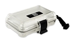 UK 1000CLR S3 CLEAR WATERTIGHT CASE (ID: 3.9" X 2.37" X 1") NO PADDED LINER *SPECIAL ORDER*