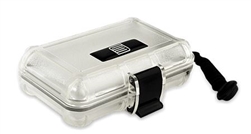 UK 1000CLR S3 CLEAR WATERTIGHT CASE (ID: 3.9" X 2.37" X 1") NO PADDED LINER *SPECIAL ORDER*