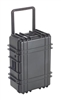 UK 1127WBLK 1127 TRANSIT CASE BLACK WITH WHEELS AND FOAM    (ID: 26.8" X 17.8" X 10.8") *SPECIAL ORDER*