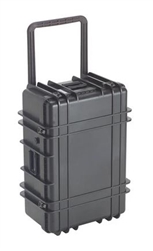UK 1127WBLK 1127 TRANSIT CASE BLACK WITH WHEELS AND FOAM    (ID: 26.8" X 17.8" X 10.8") *SPECIAL ORDER*
