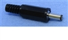 PHILMORE 1135 DC COAXIAL POWER PLUG 1.1MM X 3.5MM, WITH     SOLDER LUG TERMINALS AND PLASTIC STRAIN RELIEF