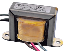 HAMMOND 124A AUDIO TRANSFORMER, 5W 10K OHMS, DESIGNED FOR PUSH-PULL OR PHASE INVERTER TUBE DRIVER