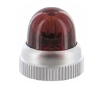 DIALIGHT 125-1191-403 RED OIL TIGHT UNFROSTED STOVEPIPE     LENS FOR 125 SERIES SOCKET (SEE SOCKET 125-1310-11-103)