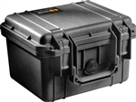 PELICAN CASE NO FOAM BLACK (MFR# 1300-001-110) 1300NFBLK    (ID 9.87"L X 7.00"W X 6.12"D) *SPECIAL ORDER*