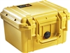 PELICAN CASE NO FOAM YELLOW (MFR# 1300-001-240) 1300NFYEL   (ID 9.87"L X 7.00"W X 6.12"D)