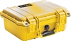 PELICAN CASE NO FOAM YELLOW (MFR# 1400-001-240) 1400NFYEL   (ID 11.81"L X 8.87"W X 5.18"D)