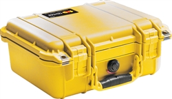 PELICAN CASE NO FOAM YELLOW (MFR# 1400-001-240) 1400NFYEL   (ID 11.81"L X 8.87"W X 5.18"D) *SPECIAL ORDER*