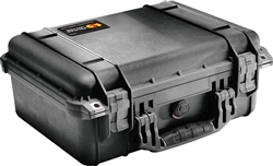 PELICAN CASE NO FOAM BLACK (MFR# 1450-001-110) 1450NFBLK    (ID 14.62"L X 10.18"W X 6.00"D)