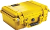 PELICAN CASE NO FOAM YELLOW (MFR# 1450-001-240) 1450NFYEL   (ID 14.62"L X 10.18"W X 6.00"D)