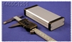 HAMMOND 1455C1201 EXTRUDED ALUMINUM ENCLOSURE 4.72" X 2.13" X 0.91" WITH METAL END PANELS
