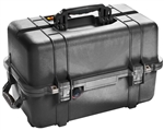 PELICAN CASE WITH FOAM BLACK (MFR# 1460-000-110) 1460BLK    (ID 18.54"L X 9.92"W X 10.92"D) *SPECIAL ORDER*