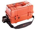 PELICAN EMS CASE WITH TRAY ORANGE 1460EMS-ORG               LOCAKABLE, MFR# 1460-005-150