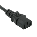 C2G 25FT 18AWG NEMA 5-15P TO IEC320C13 POWER CORD 14719