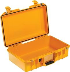 PELICAN AIR CASE NO FOAM (MFR# 014850-0011-240) 1485NFYEL   YELLOW (ID 17.75"L X 10.18"W X 6.15"D) *SPECIAL ORDER*