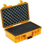 PELICAN AIR CASE WITH FOAM (MFR# 014850-0001-240) 1485YEL   YELLOW (ID 17.75"L X 10.18"W X 6.15"D) *SPECIAL ORDER*