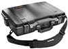 PELICAN DELUXE LAPTOP CASE (MFR# 1495-003-110) 1495CC1-BLK  W/LID ORGANIZER (ID 18.87" X 13.12" X 3.81") *SPECIAL ORDER*