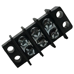 CURTIS 1503 TERMINAL STRIP 3 POLE (15A/300V)