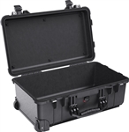 PELICAN CASE NO FOAM W/WHEELS (MFR# 1510-001-110) 1510NFBLK (ID 19.75"L X 11.00"W X 7.60"D) *SPECIAL ORDER*