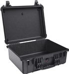 PELICAN CASE NO FOAM BLACK (MFR# 1550-001-110) 1550NFBLK    (ID 18.43"L X 14.00"W X 7.62"D)