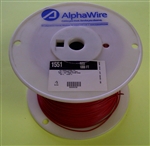 ALPHA 22AWG STRANDED RED HOOKUP WIRE 1551-1000RED           (1000 FEET)