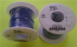 ALPHA 22AWG STRANDED BLUE HOOKUP WIRE 1551-100BLU           (100 FEET)