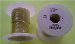 ALPHA 18AWG STRANDED YELLOW HOOKUP WIRE 1555-100YEL         (100 FEET)
