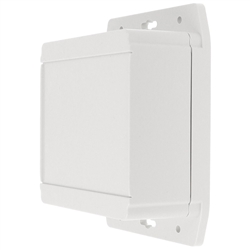 HAMMOND 1555N2F42GY WATERTIGHT (IP67) POLYCARBONATE         ENCLOSURE, LIGHT GRAY (4.7" X 4.7" X 2.44")