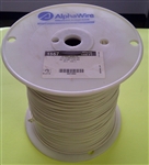 ALPHA 16AWG STRANDED WHITE HOOKUP WIRE 1557-1000WHT         (1000 FEET)