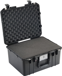 PELICAN AIR CASE WITH FOAM (MFR# 015570-0001-110) 1557BLK   BLACK (ID 17.33"L X 13.00"W X 9.75"D) *SPECIAL ORDER*