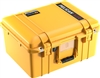 PELICAN AIR CASE NO FOAM (MFR# 015570-0011-240) 1557NFYEL   YELLOW (ID 17.33"L X 13.00"W X 9.75"D) *SPECIAL ORDER*