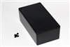 HAMMOND 1591XXDBK BLACK ABS PLASTIC ENCLOSURE 6" X 3.2" X 1.8"