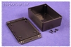 HAMMOND 1591XXGSFLBK BLACK ABS PLASTIC ENCLOSURE FLANGE LID 4.8" X 3.7" X 1.4"