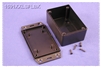 HAMMOND BLACK ABS PLASTIC ENCLOSURE FLANGED LID 1591XXLSFLBK3.4" X 2.2" X 1.4" *SPECIAL ORDER*