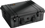 PELICAN CASE NO FOAM BLACK (MFR# 1600-001-110) 1600NFBLK    (ID 21.43"L X 16.50"W X 7.87"D) *SPECIAL ORDER*