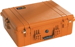 PELICAN CASE NO FOAM ORANGE (MFR# 1600-001-150) 1600NFORG   (ID 21.43"L X 16.50"W X 7.87"D) *SPECIAL ORDER*