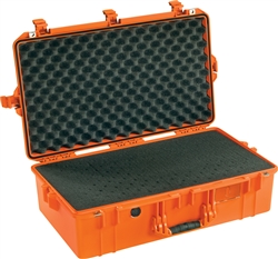 PELICAN AIR CASE WITH FOAM (MFR# 016050-0001-150) 1605ORG   ORANGE (ID 26.00"L X 14.00"W X 8.38"D)