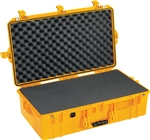 PELICAN AIR CASE WITH FOAM (MFR# 016050-0001-240) 1605YEL   YELLOW (ID 26.00"L X 14.00"W X 8.38"D) *SPECIAL ORDER*