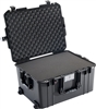 PELICAN AIR CASE WITH FOAM (MFR# 016070-0001-110) 1607BLK   BLACK (ID 21.05"L X 15.81"W X 11.63"D) *SPECIAL ORDER*